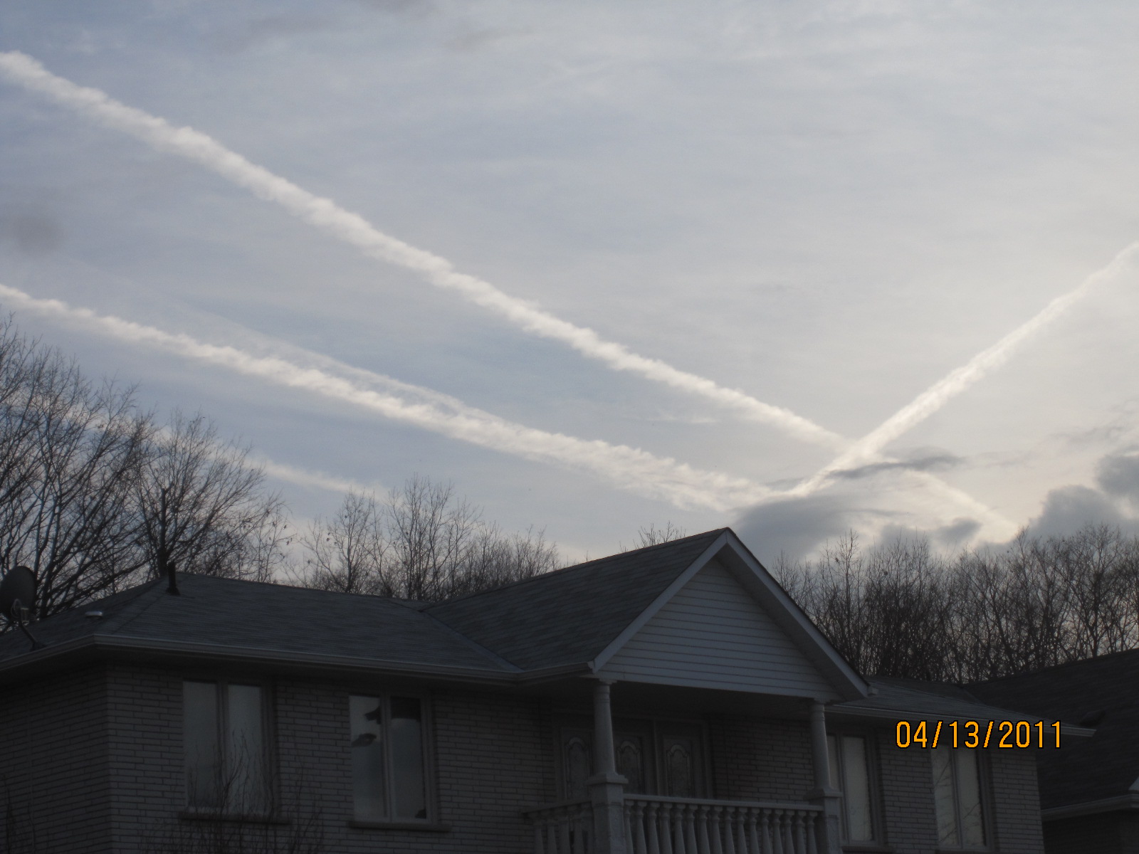This could be your house! under CHEMTRAILS